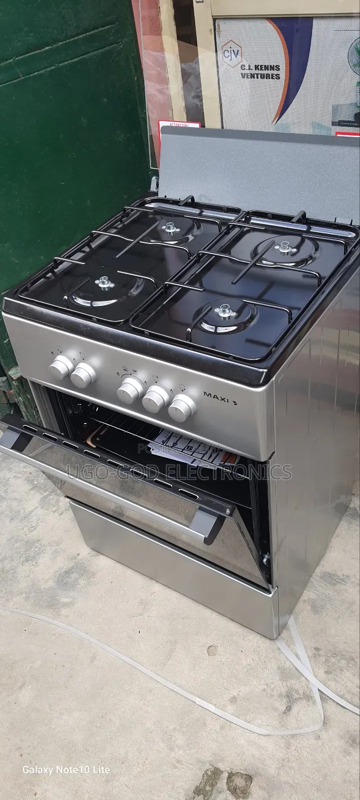 Maxi Standing 4 Burners Cookers With Oven