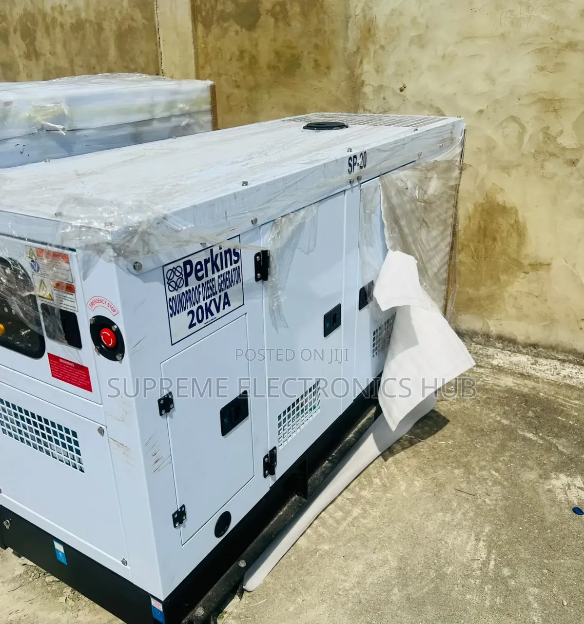 Original Sp-20kva Stamford Perkins Industrial Diesel Generator Set ●