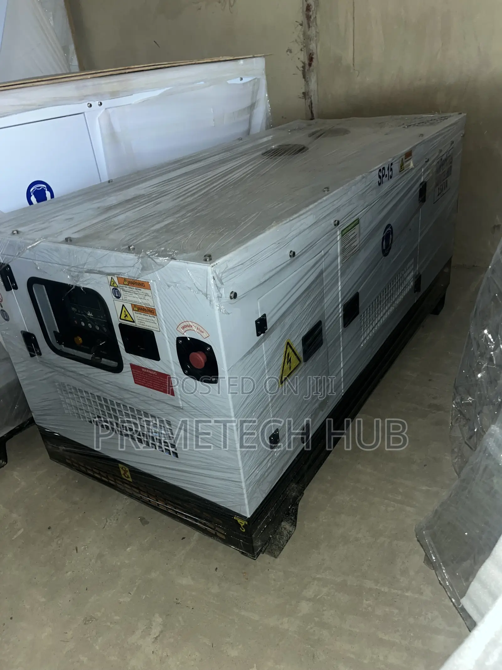 New Perkins 15kva Generator- Soundproofed