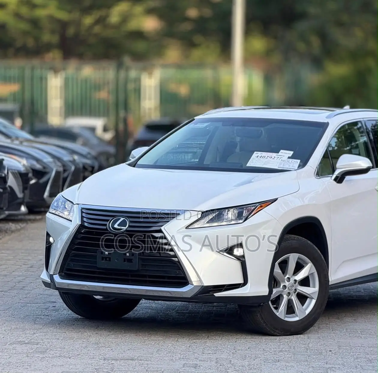 Lexus RX 350 FWD 2016 White