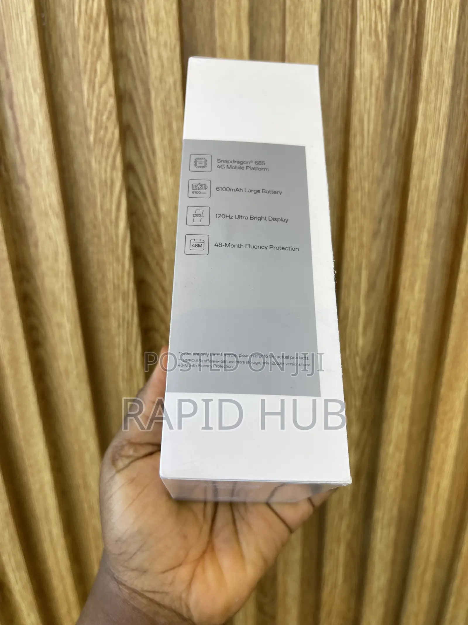 New Oppo A6x 256 GB Black