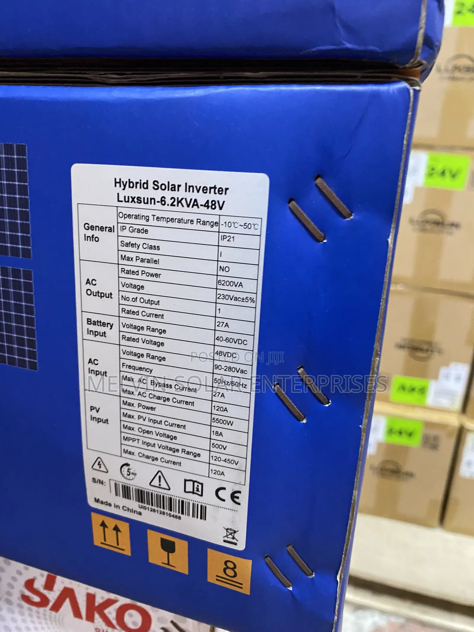 6.2kva 48v Luxsunsolar Hybrid Pure Sine Wave Inverter Available