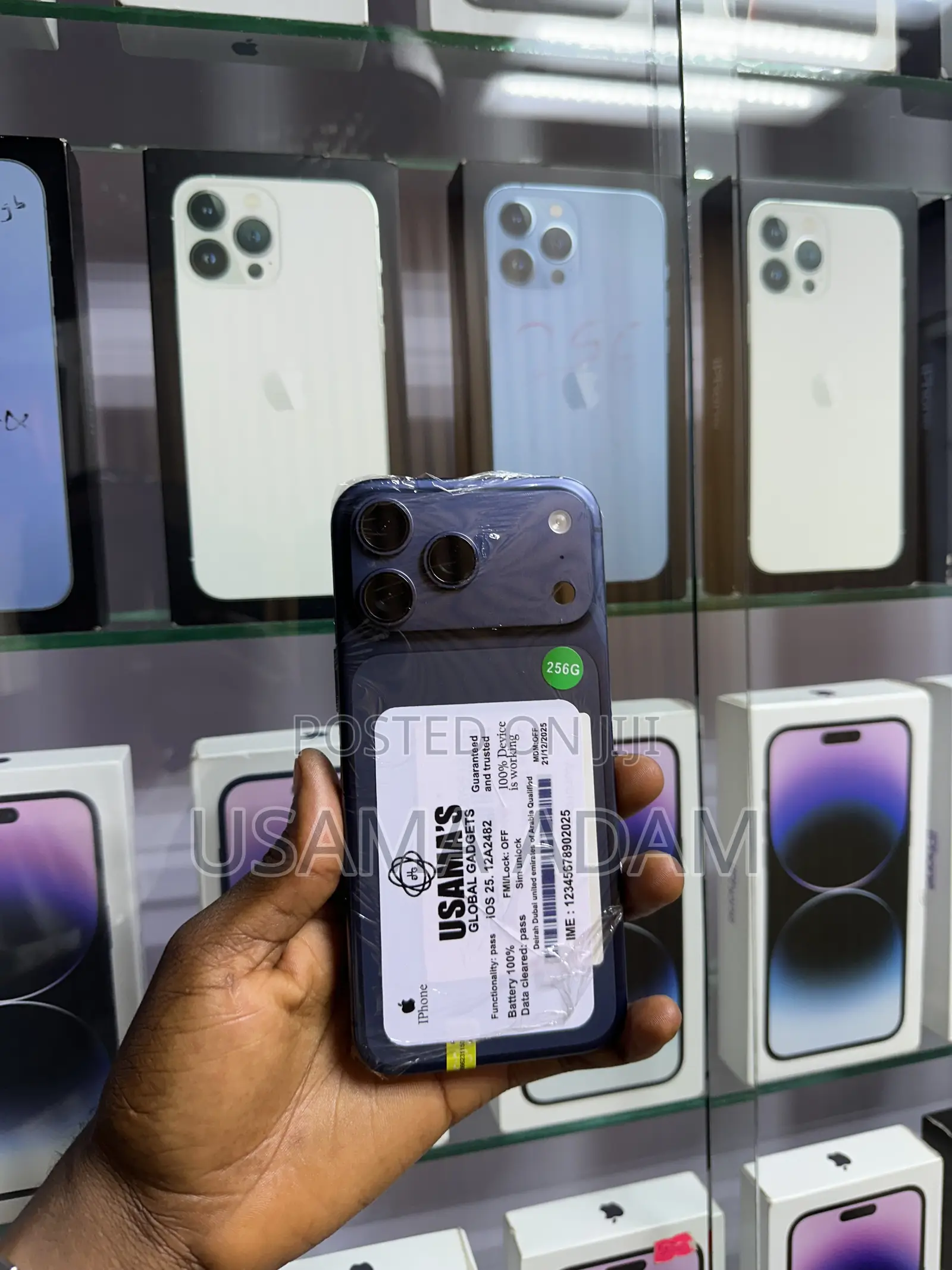 New Apple iPhone 17 Pro Max 256 GB Blue