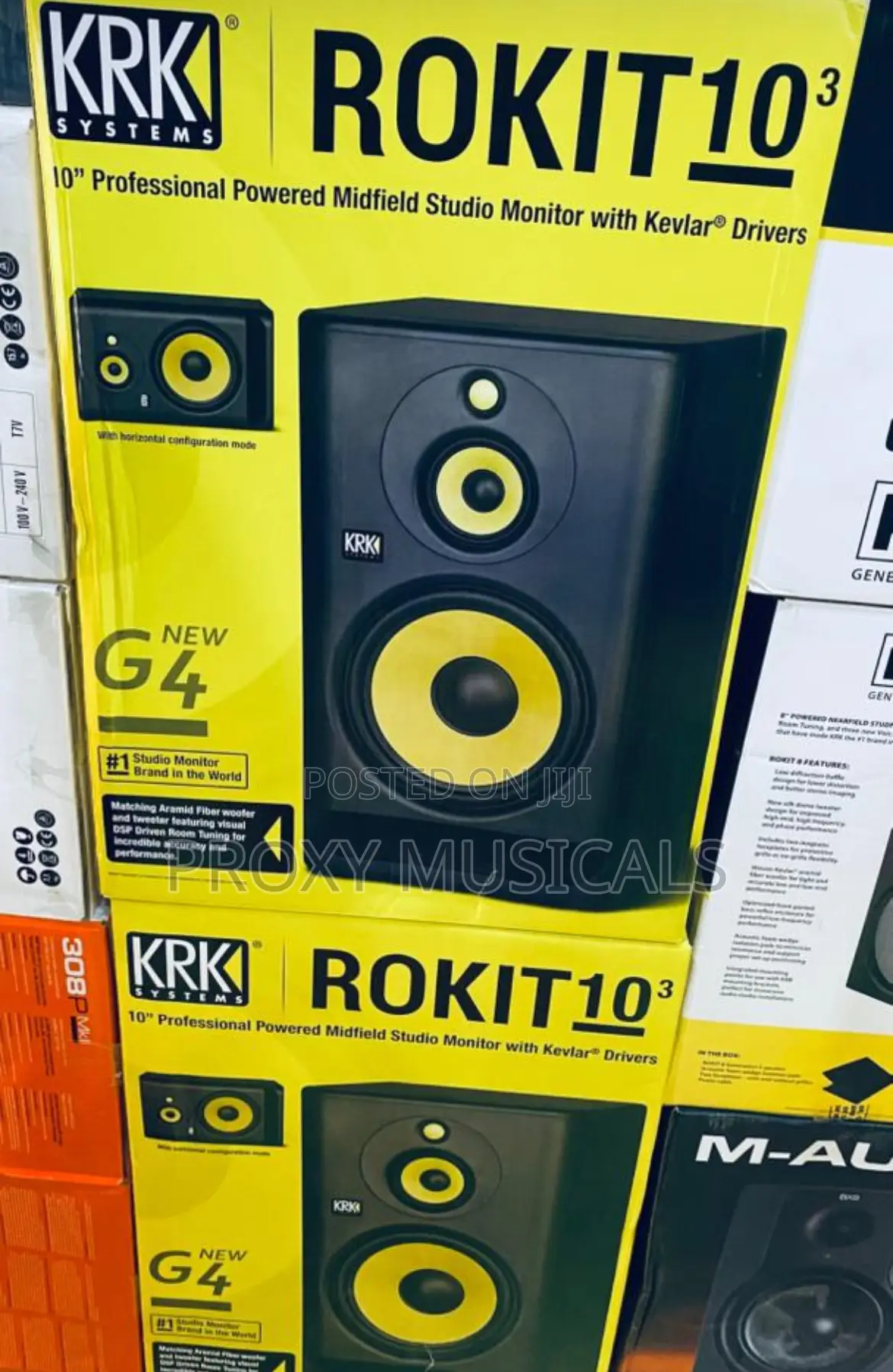 Rokit 10-3 G4 10-Inch 3-Way Powered Studio Monitor