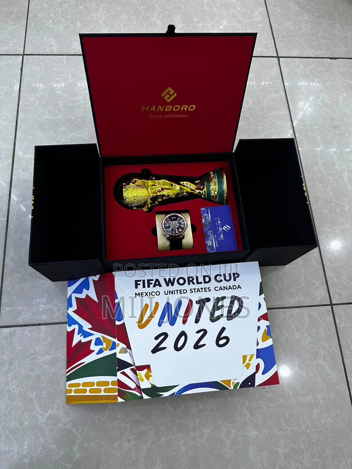 Hanboro 2026 World Cup Edition Leather Watch