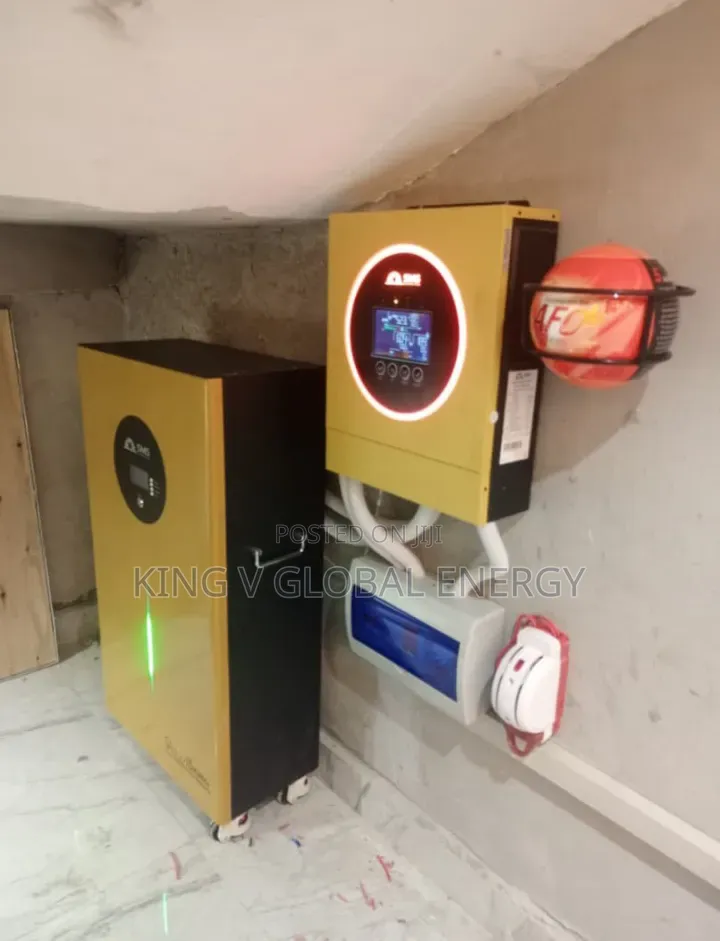 SMS 6.5kva/48v Hybrid Inverter+15kwh/48v Lithuim Iron Battery
