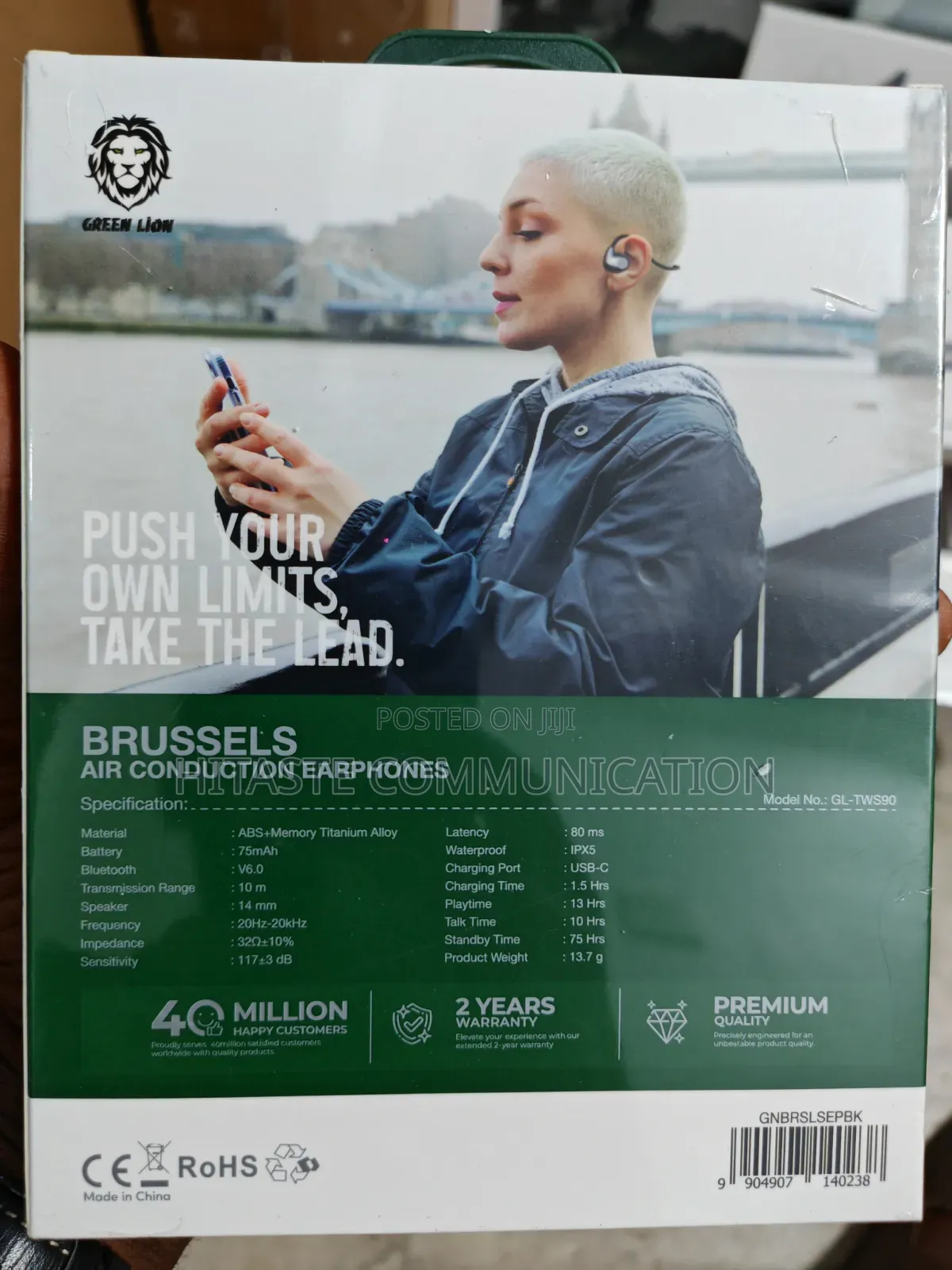 Greenlion Brussel Air Conduction Earphones