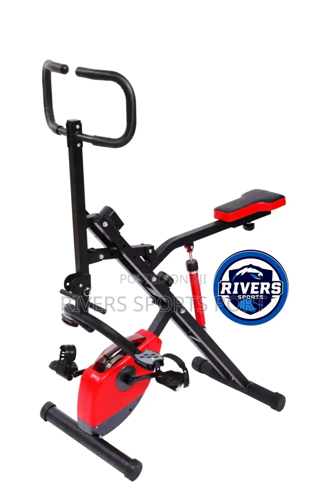 2in1 Body Crunch Evolution Exercise Bike Squat Machine / Horse Rider