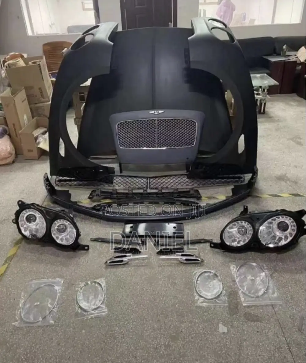 Bentley Continental Headlight,Bonnet,Fender,Front Grille,Front Bumper