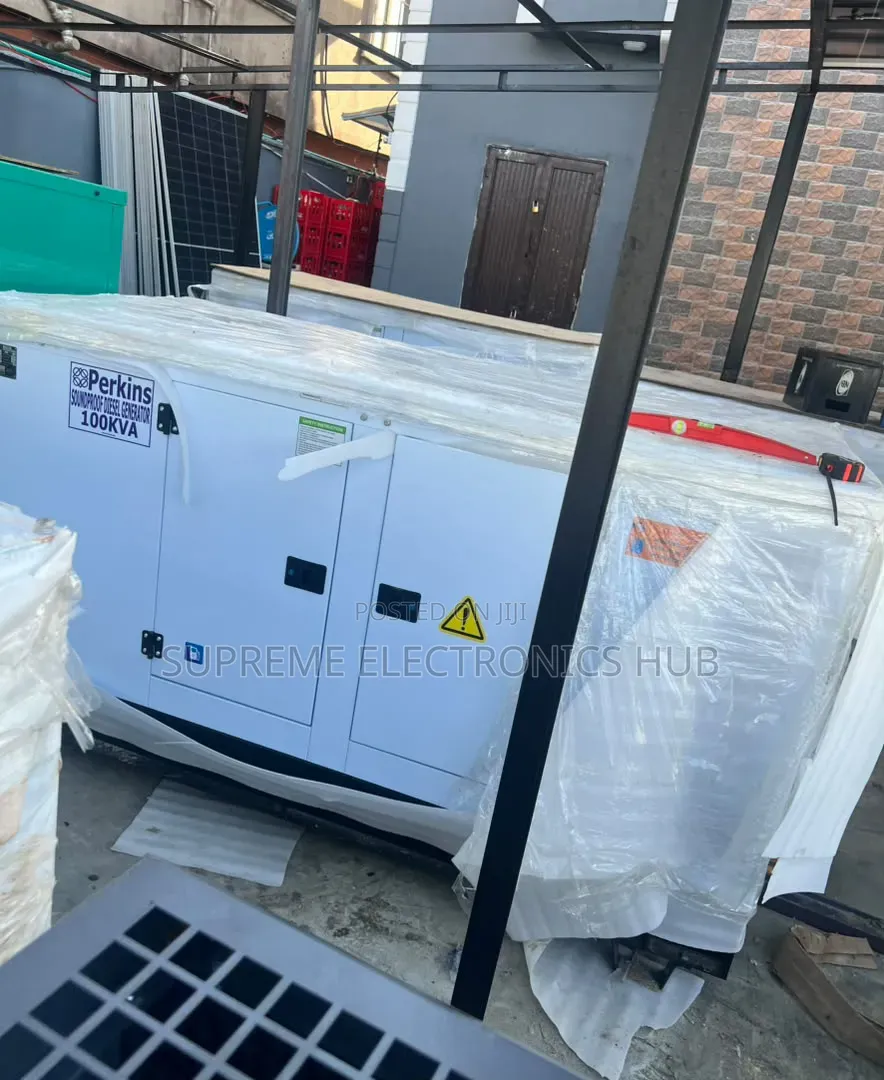 100kva Capacity Perkins Diesel Soundproof Generator [2 Years Warranty]