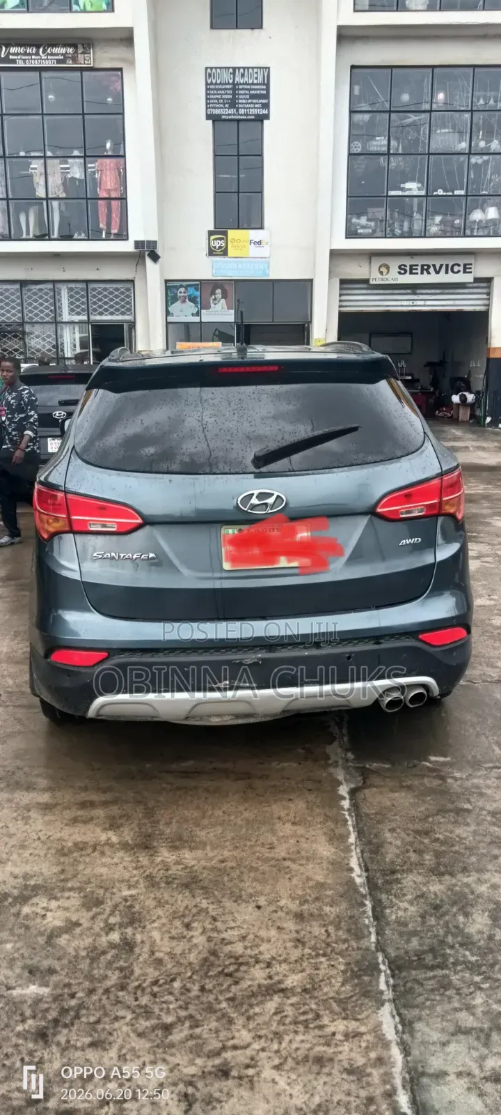 Hyundai Santa Fe 2014 Blue