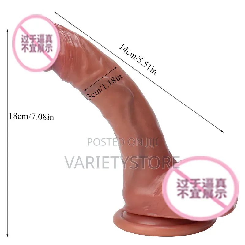 Realistic Dildo With Suction Cup - Large Penis Sex Toy for Women