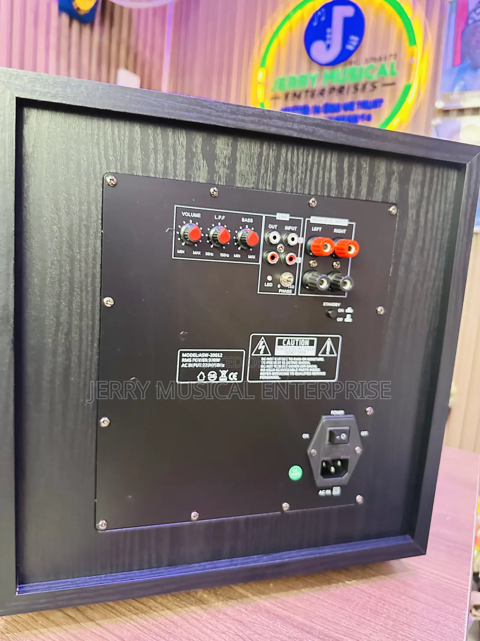 12inches Active Subwoofer With Auxiliary Support
