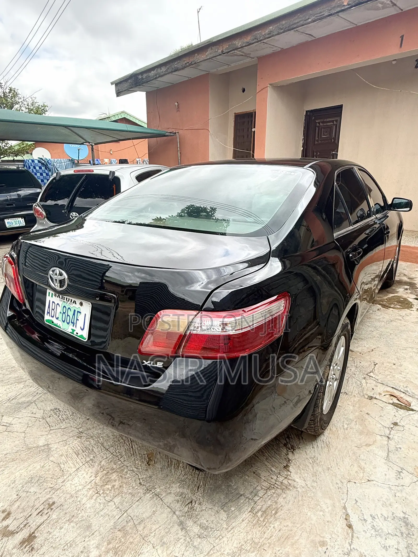 Toyota Camry 2.4 XLE 2008 Black