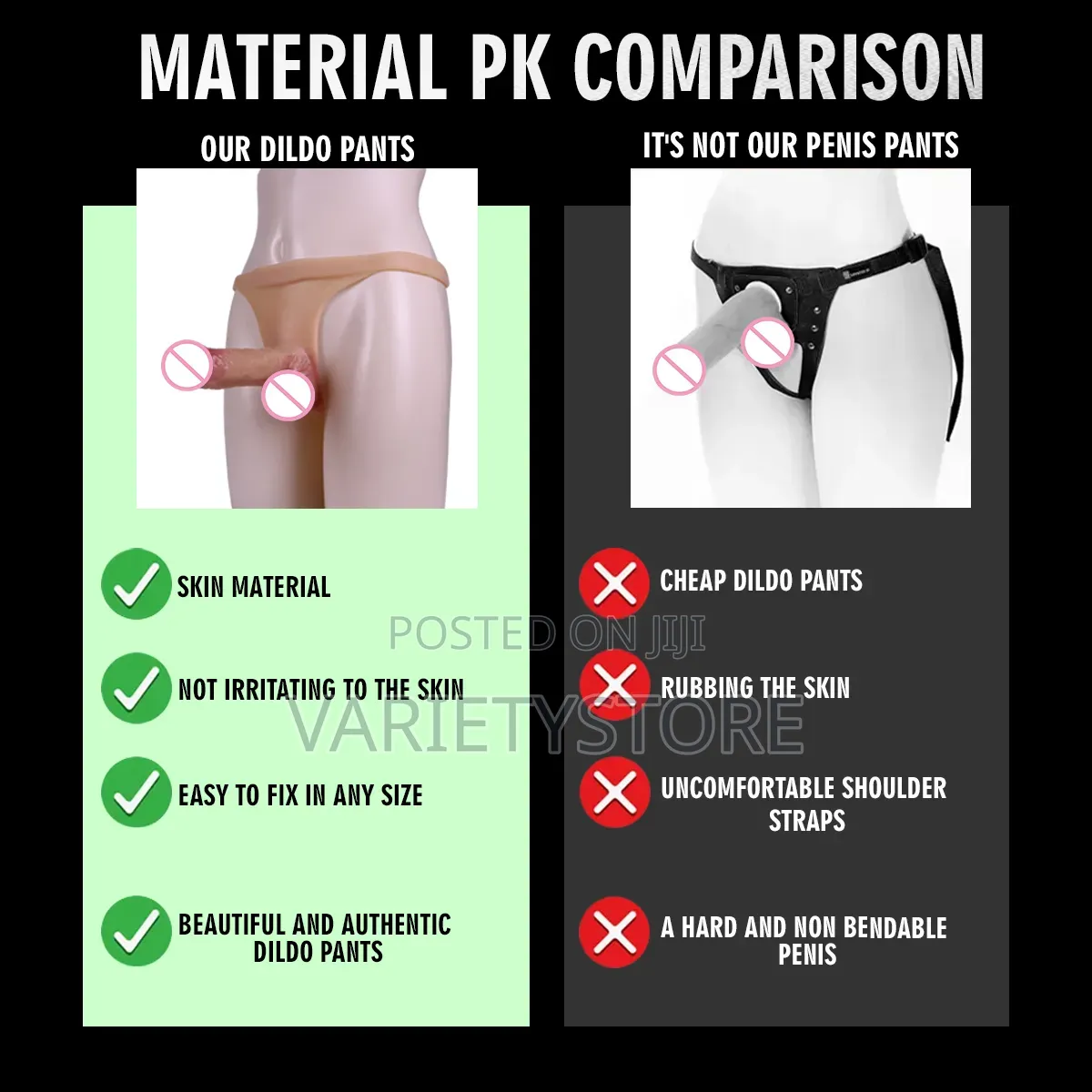 2style Silicone Hollow Strap-on Dildo Pant