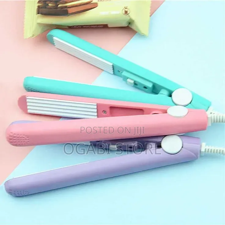 Mini Heat Sealers And Small Hair Straighteners/Crimper