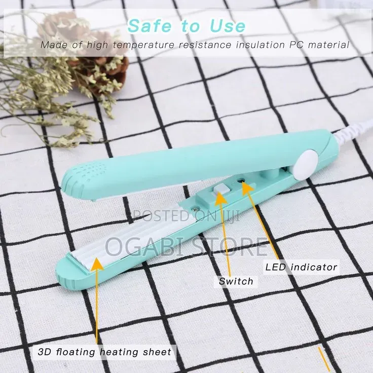 Mini Heat Sealers And Small Hair Straighteners/Crimper