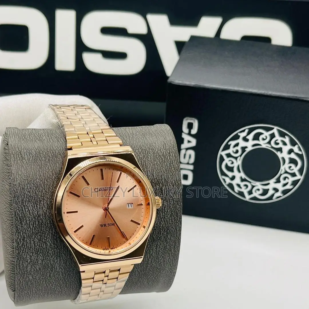 Casio Quality Men Chain Strap Wristwatch
