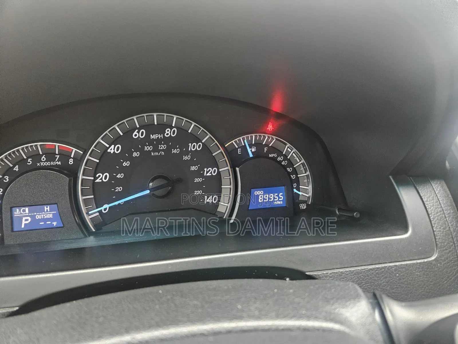 Toyota Camry 2013 Silver