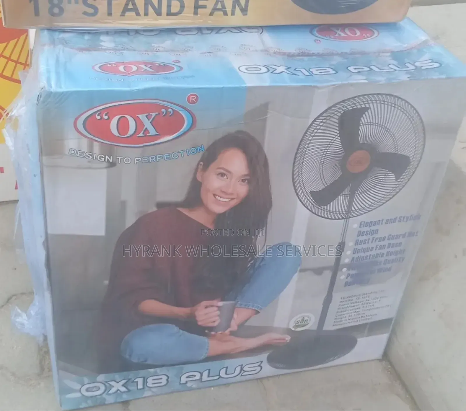 Standing Ox Fan