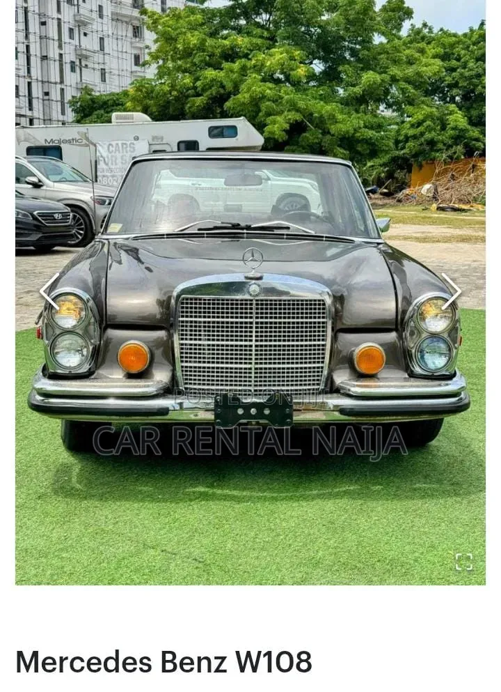 Vintage Mercedes Benz Rental