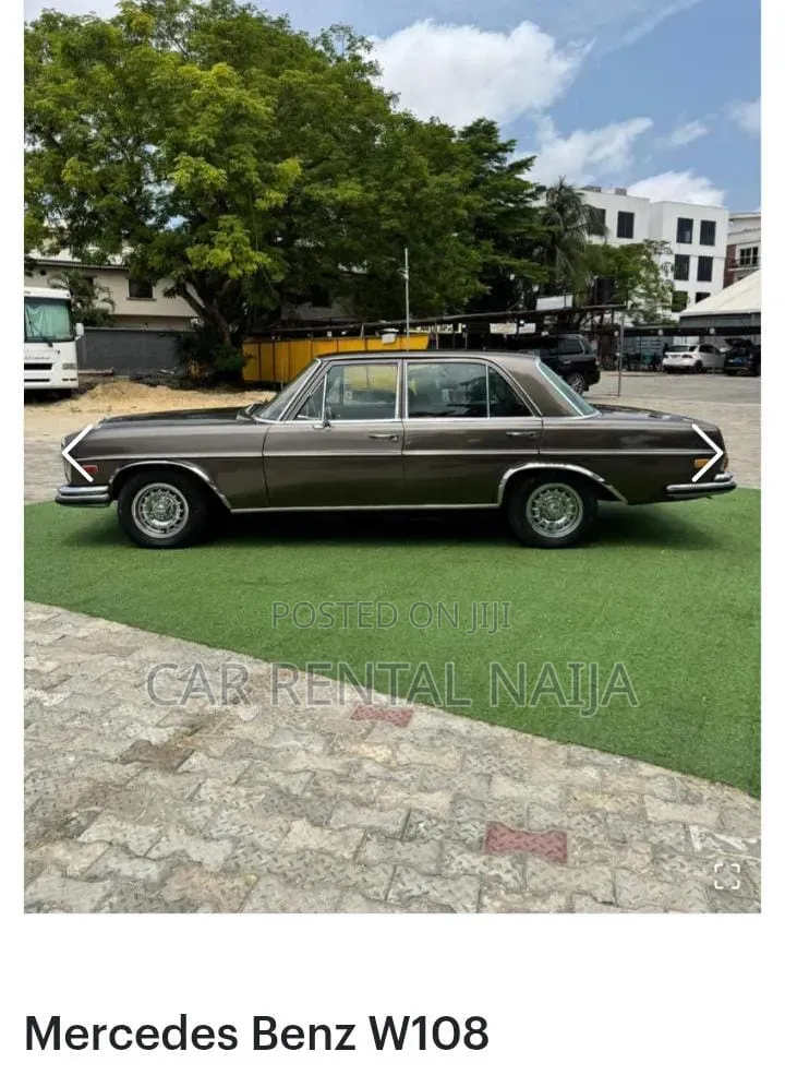 Vintage Mercedes Benz Rental