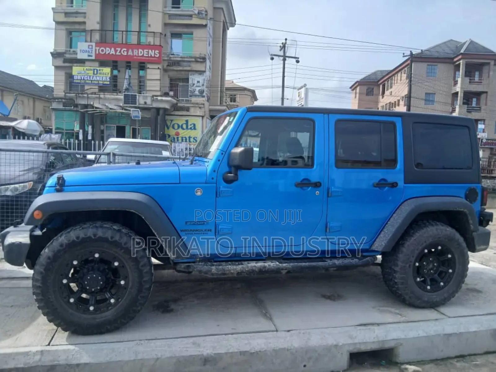 Jeep Wrangler Unlimited Sport RHD 4dr SUV 4WD (3.6L 6cyl 5A) 2014 Blue