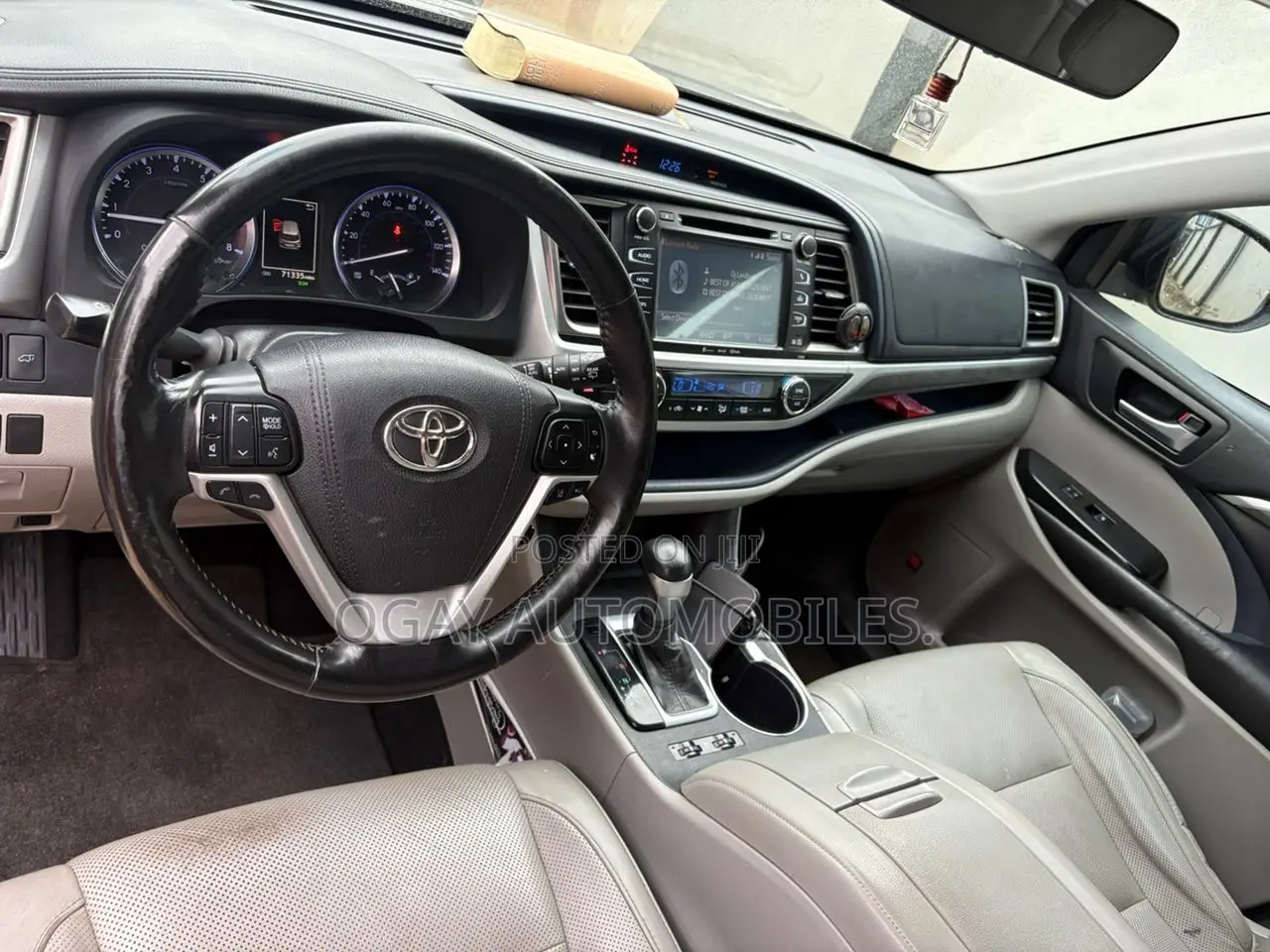 Toyota Highlander Limited 4x4 V6 (3.5L 6cyl 8A) 2018 Gray