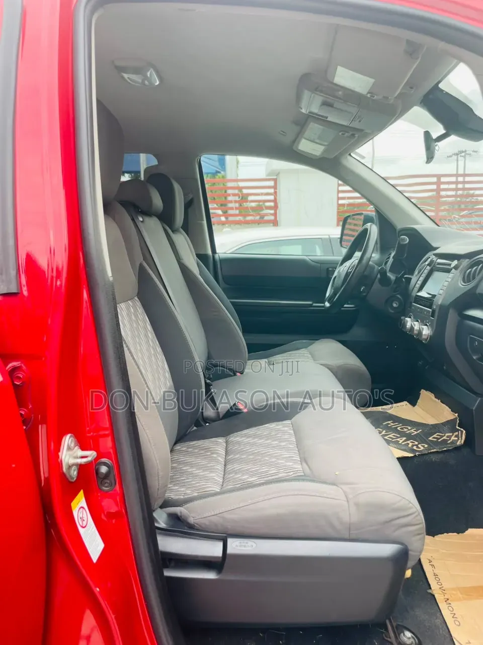 Toyota Tundra 2019 Red