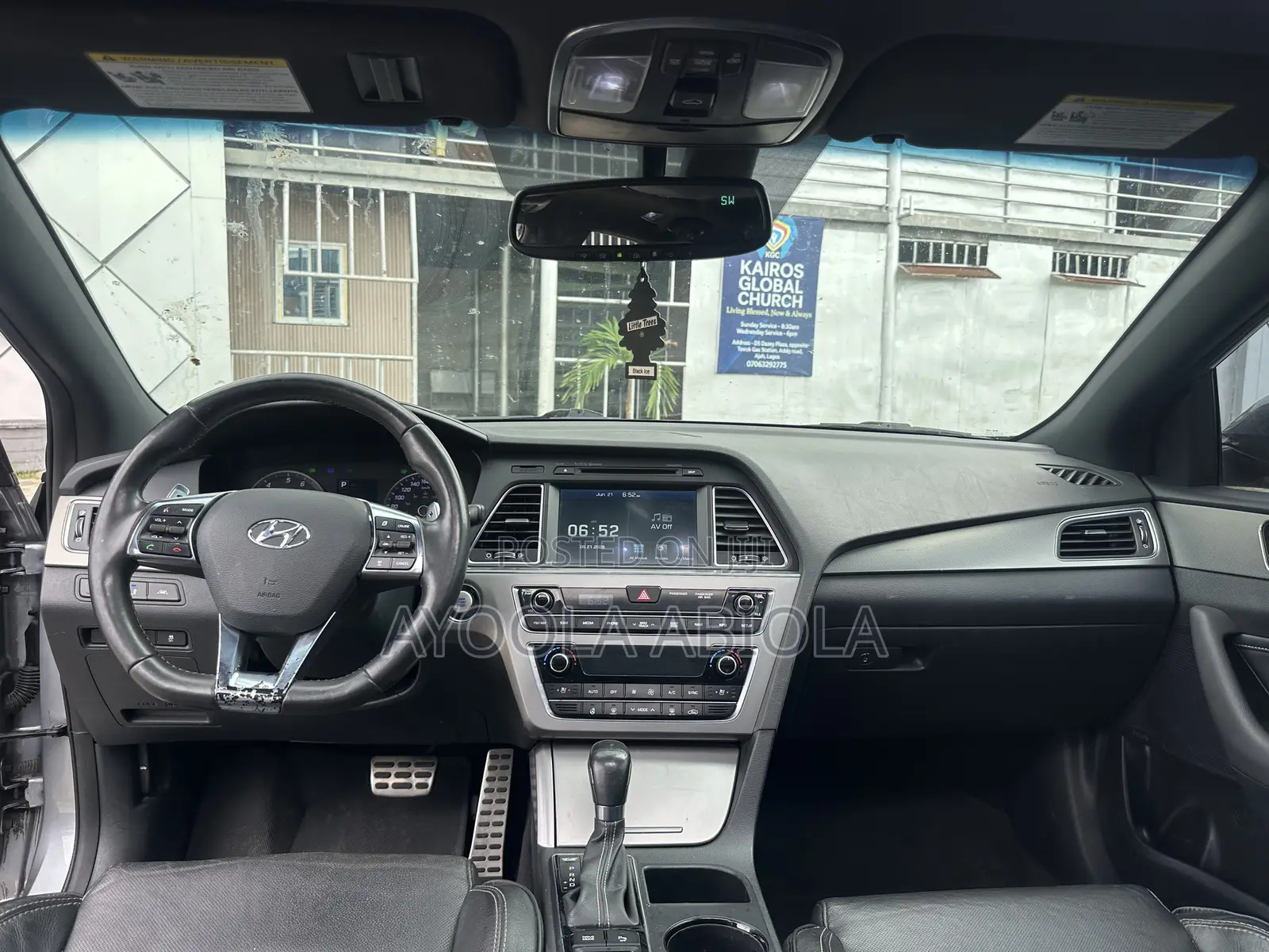 Hyundai Sonata Sport 2.0T Sedan FWD (2.0L 4cyl 6A) 2017 Silver