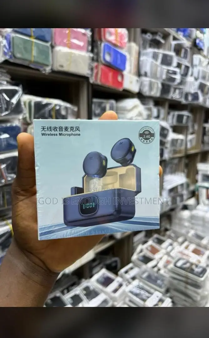 Q8 Content Wireless Double Mic Magnetic With Active Noise Cancellation