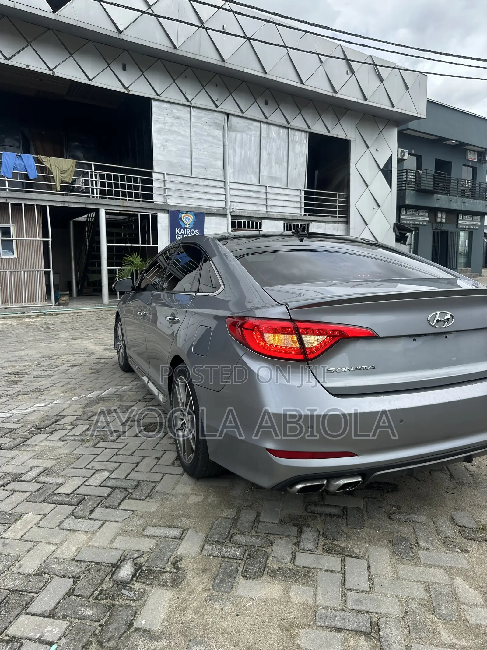 Hyundai Sonata Sport 2.0T Sedan FWD (2.0L 4cyl 6A) 2017 Silver