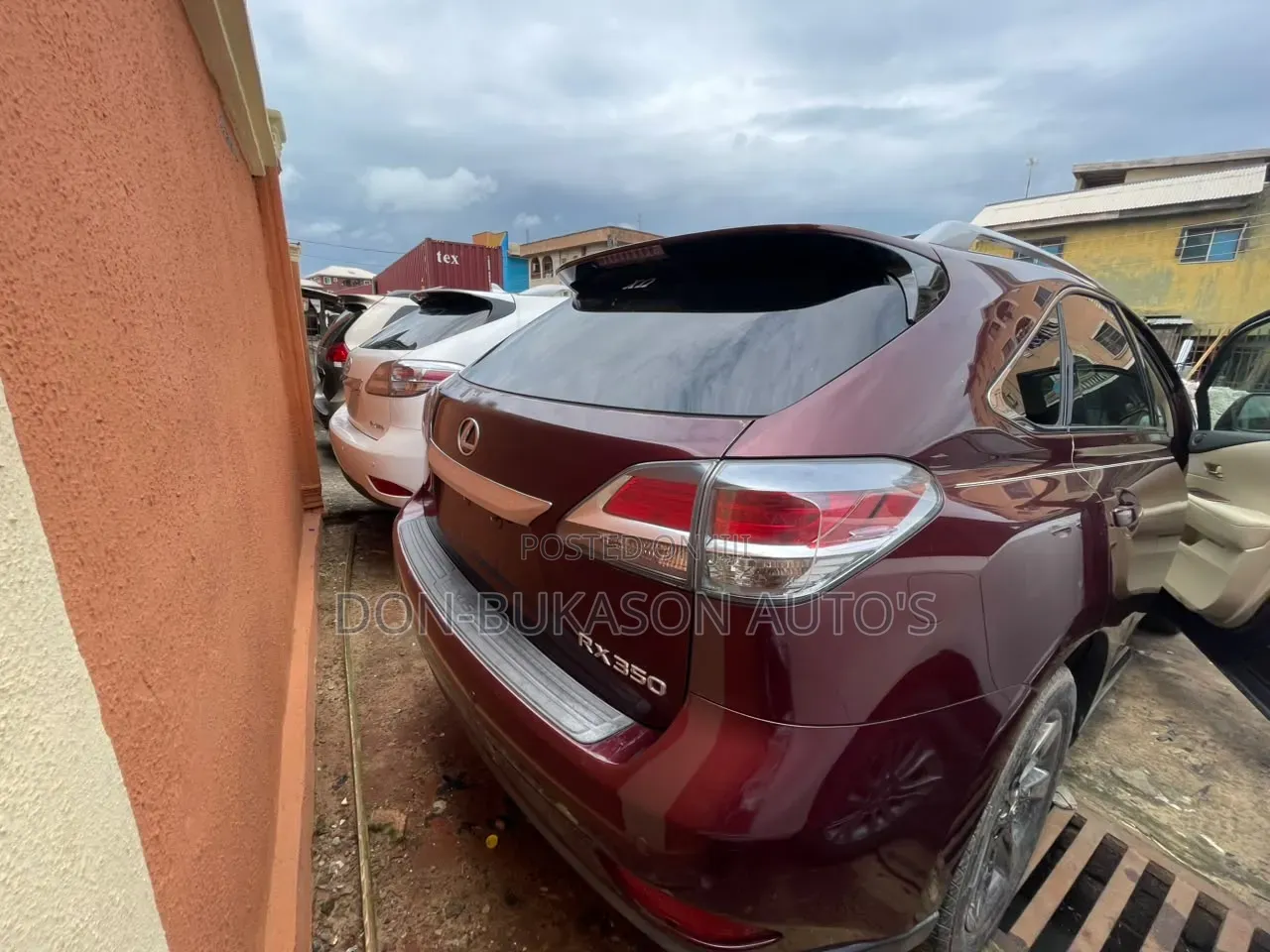 Lexus RX 2013 Red