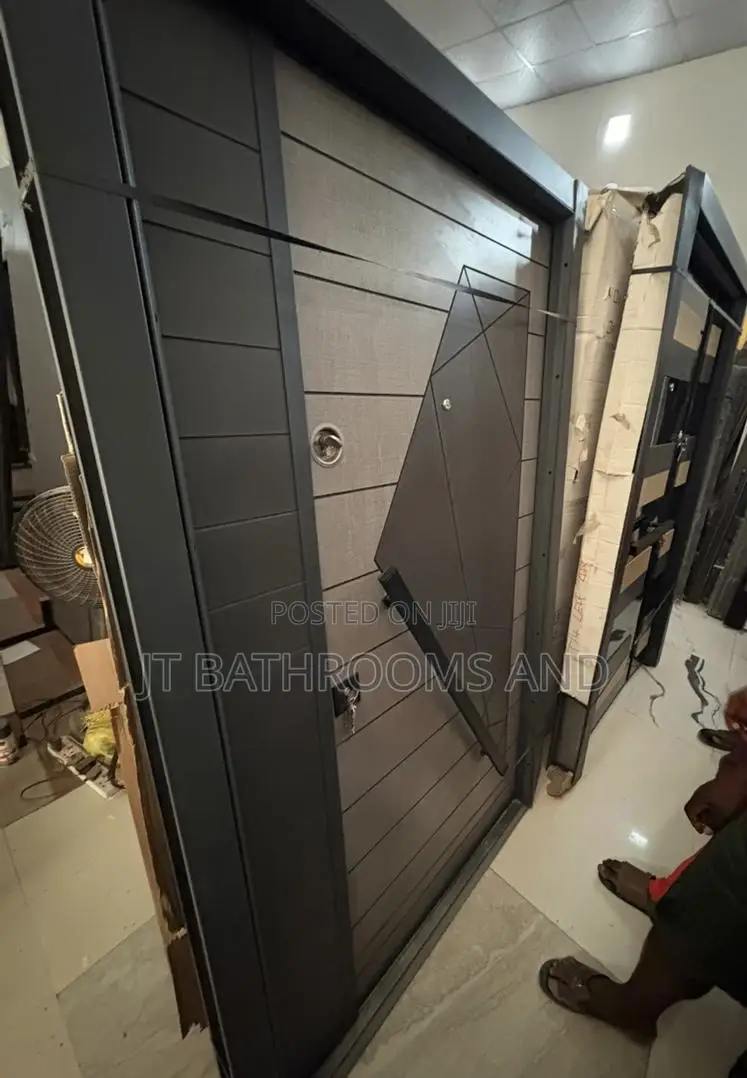 Turkish Luxury Security Door Decorative Geometric Metal