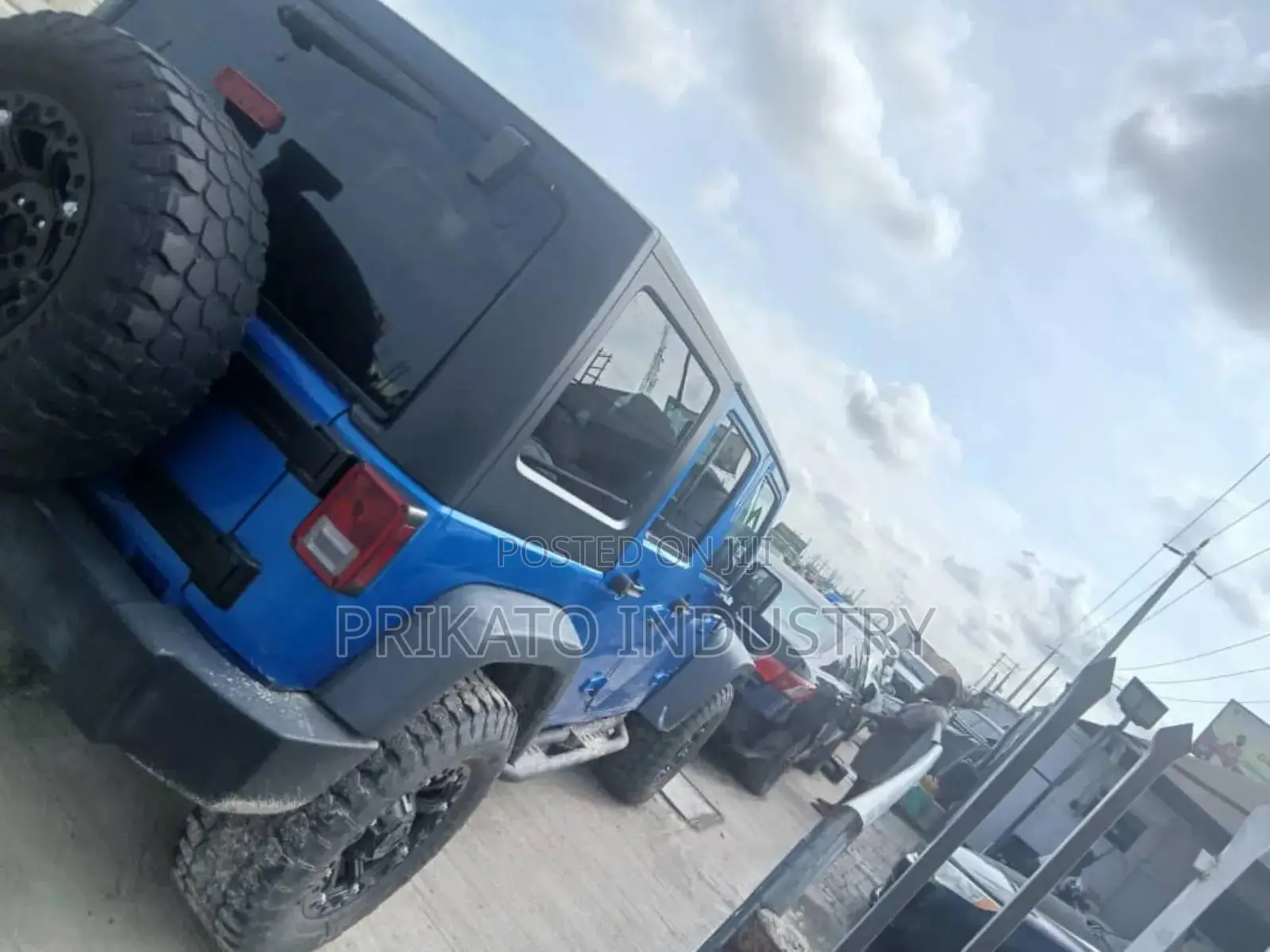 Jeep Wrangler Unlimited Sport RHD 4dr SUV 4WD (3.6L 6cyl 5A) 2014 Blue