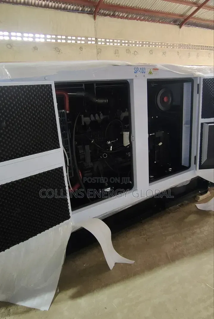 160kva Brand New Uk Perkins Soundproof Copper Coil Generator