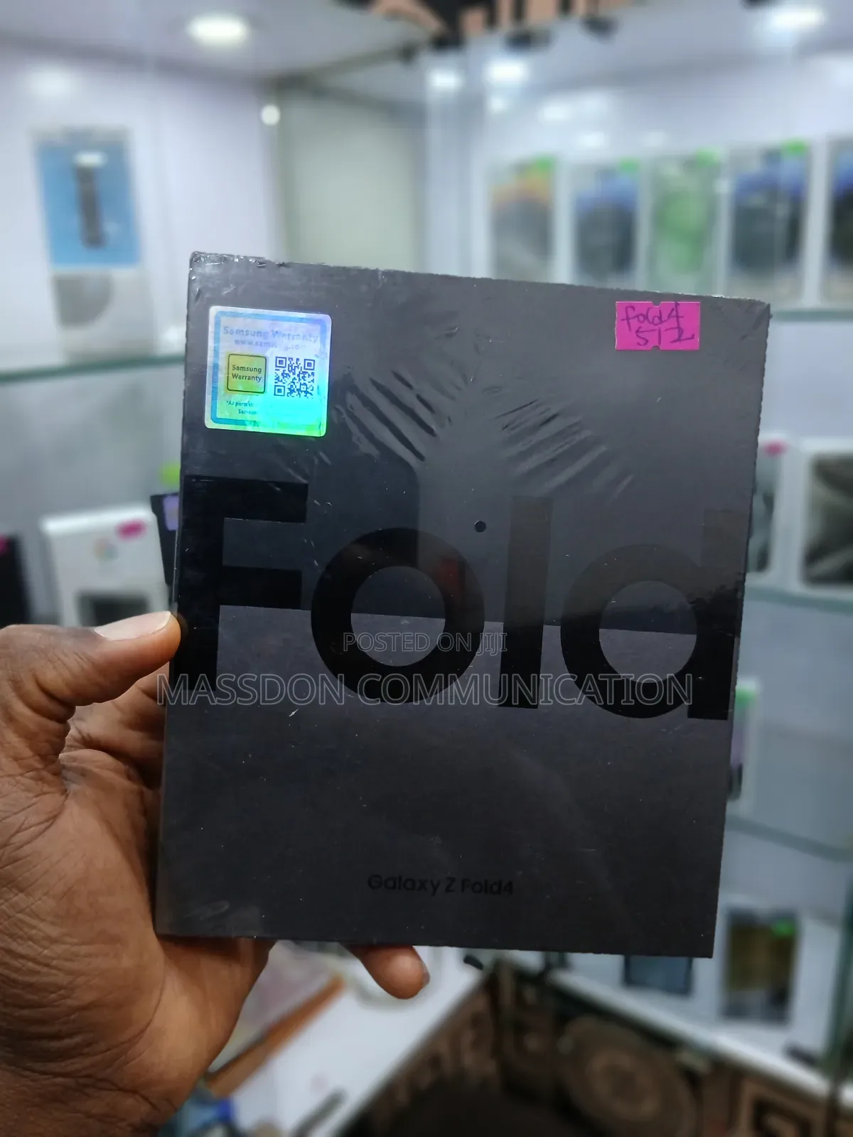 New Samsung Galaxy Z Fold4 512 GB Black