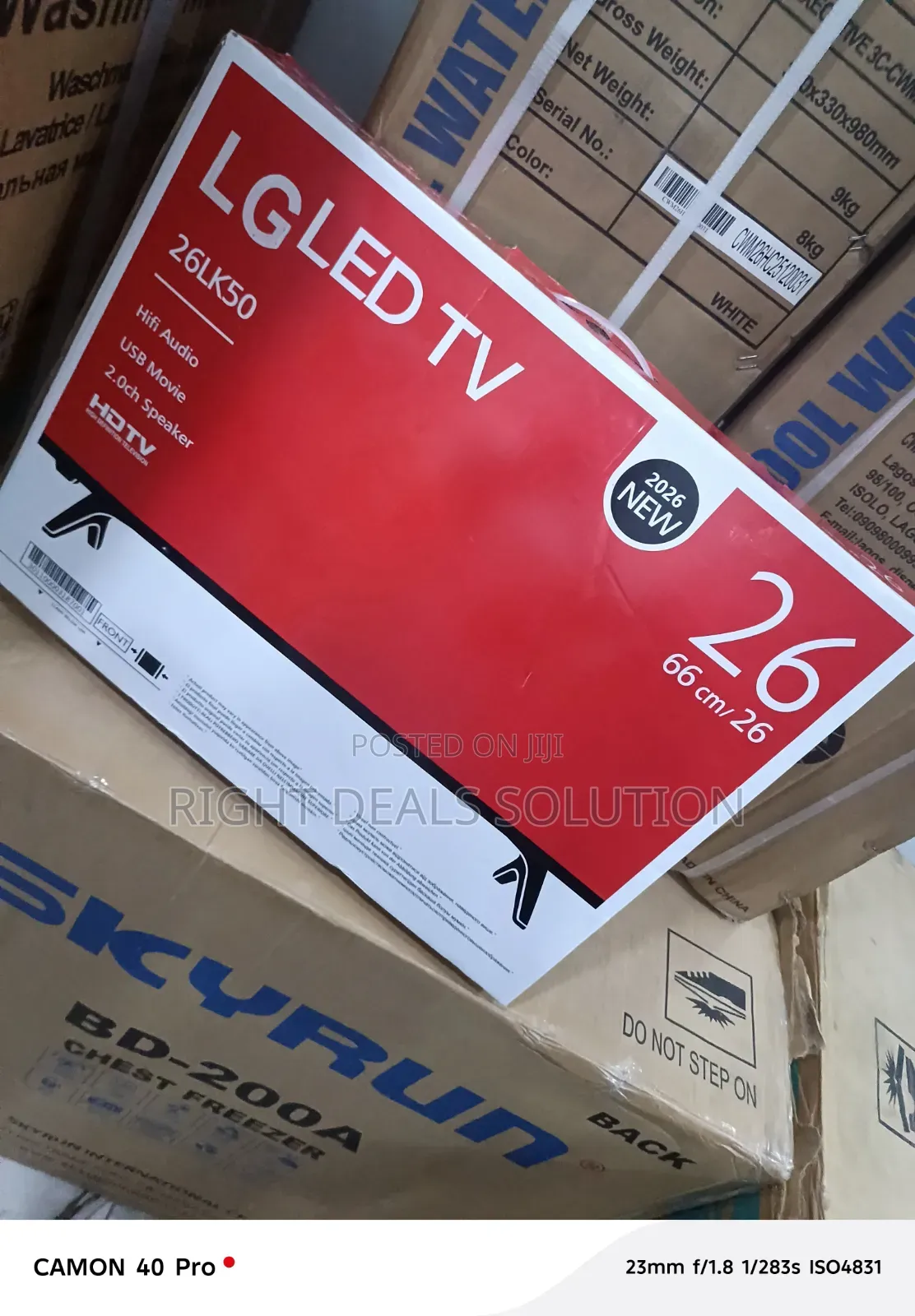 Lg 26" Led Tv – Perfect for Bedrooms