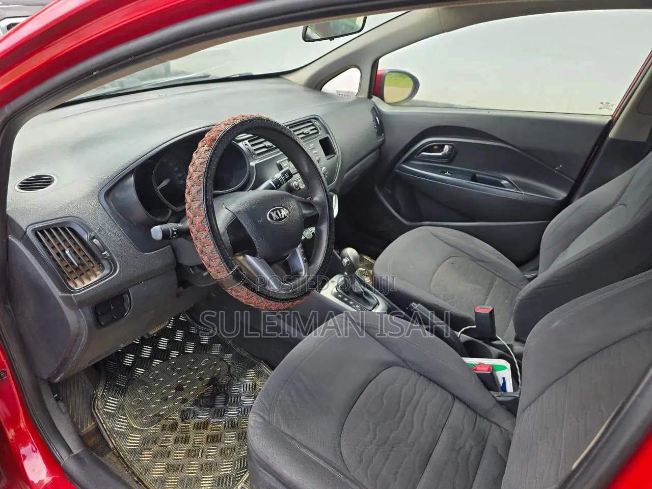 Kia Rio 2014 Red
