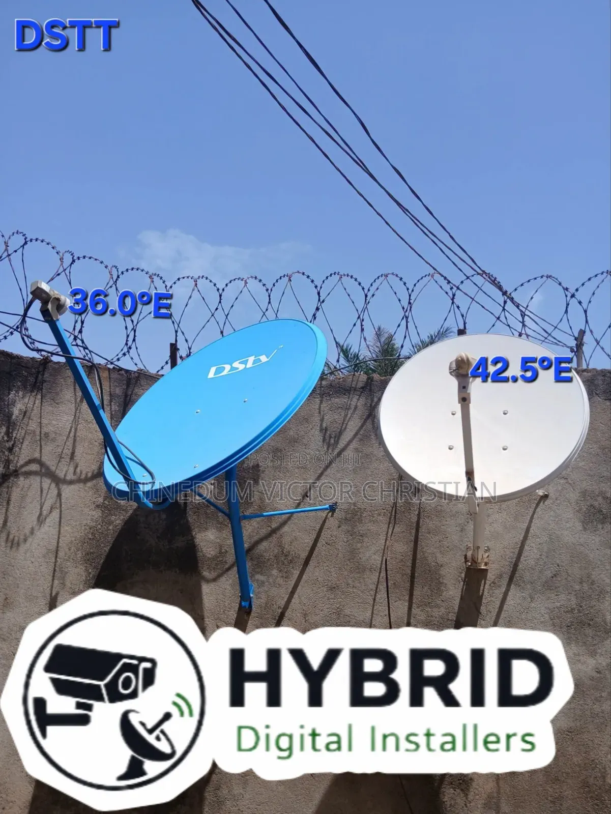 Free To Air Decoder And It's Complete Accessories