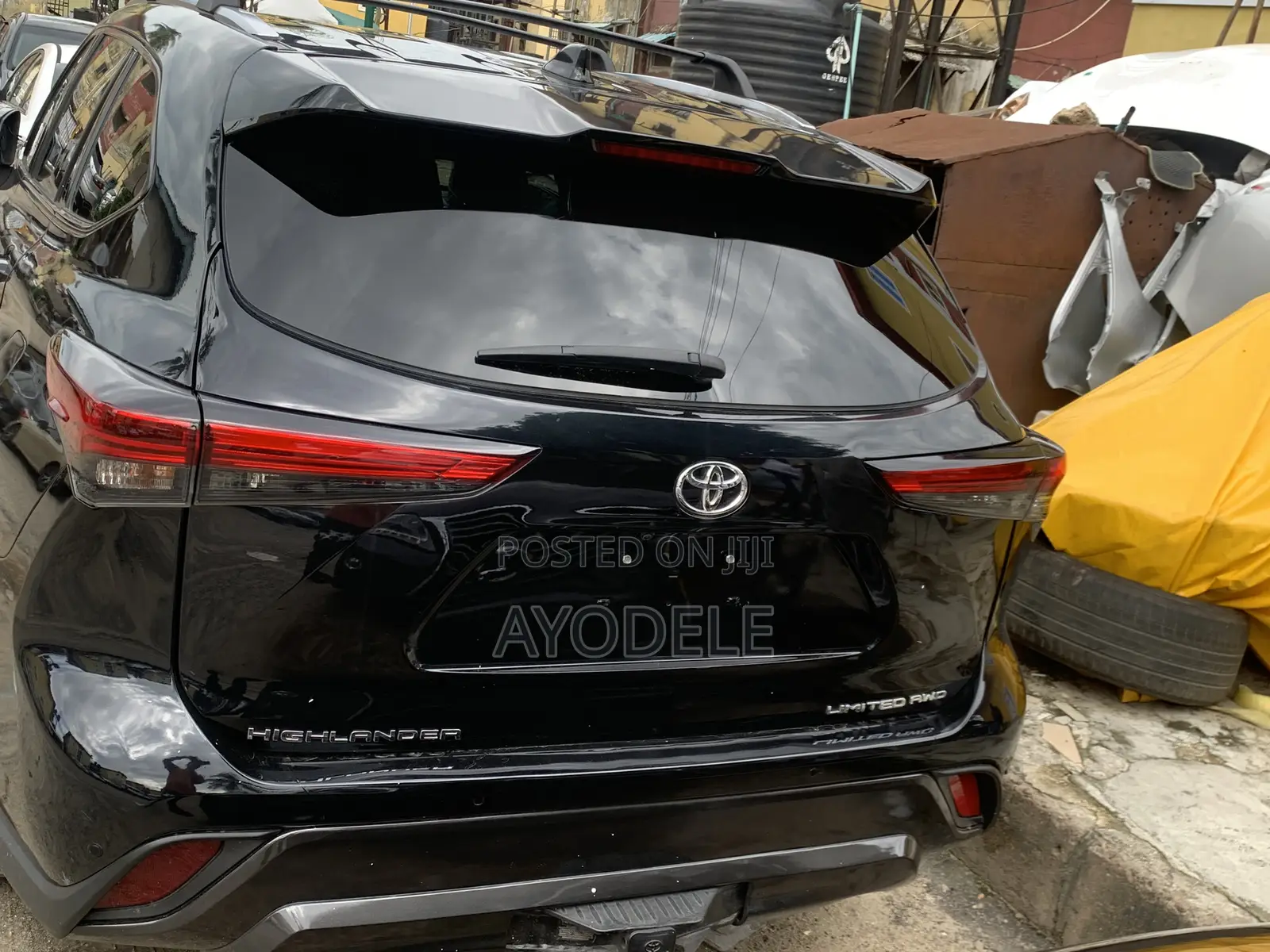 Toyota Highlander Limited AWD 2020 Black