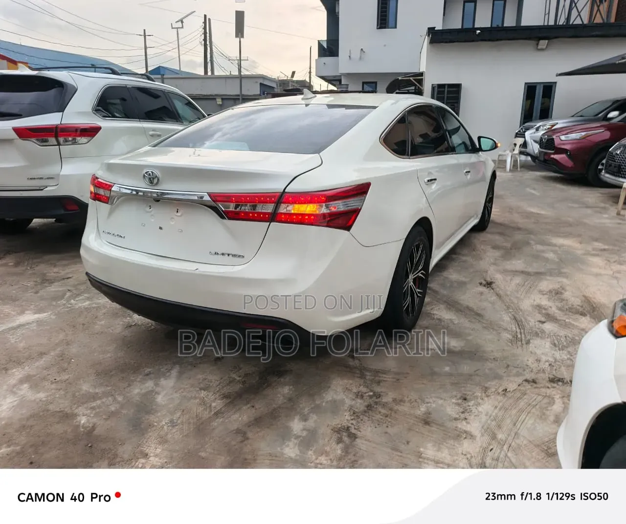 Toyota Avalon 2013 White