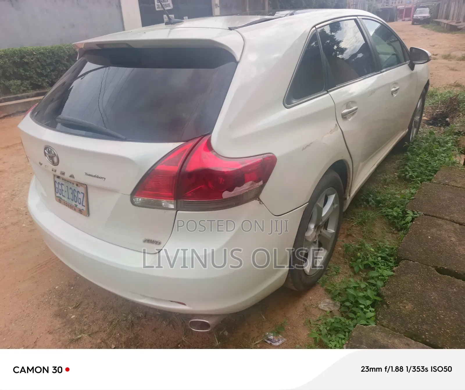 Toyota Venza 2010 White