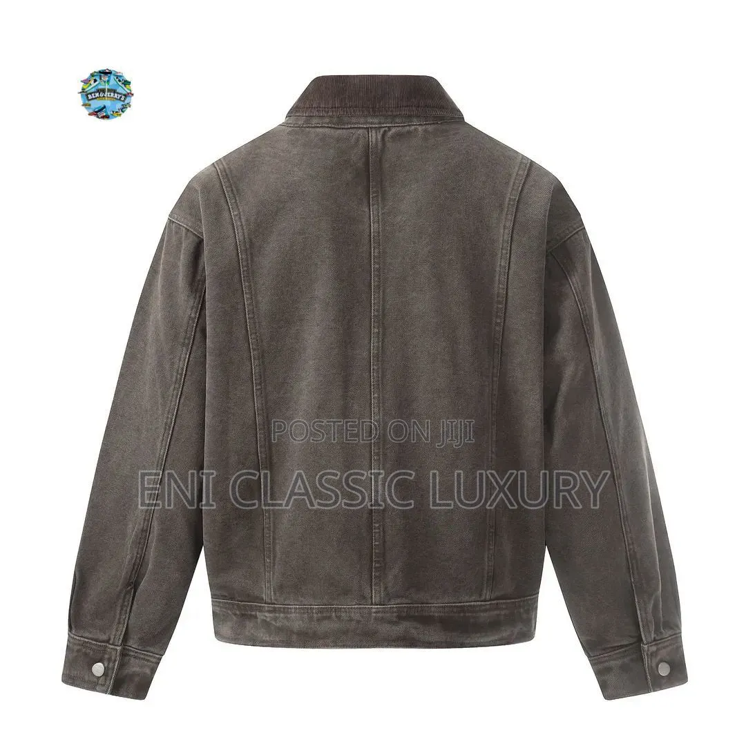 Premium Quality Luxury Men's Cargo Jacket Best Quality Well Banded