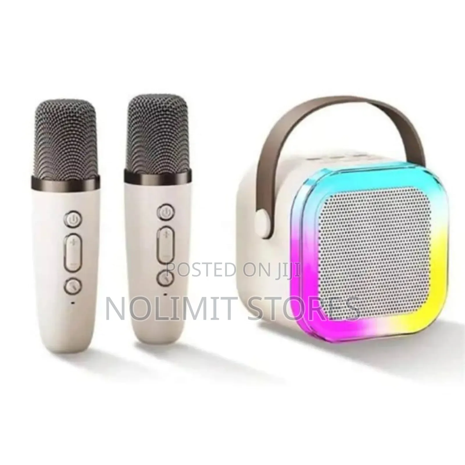 3 in 1 Karaoke Wireless Sound System With Speaker 2 Microphone