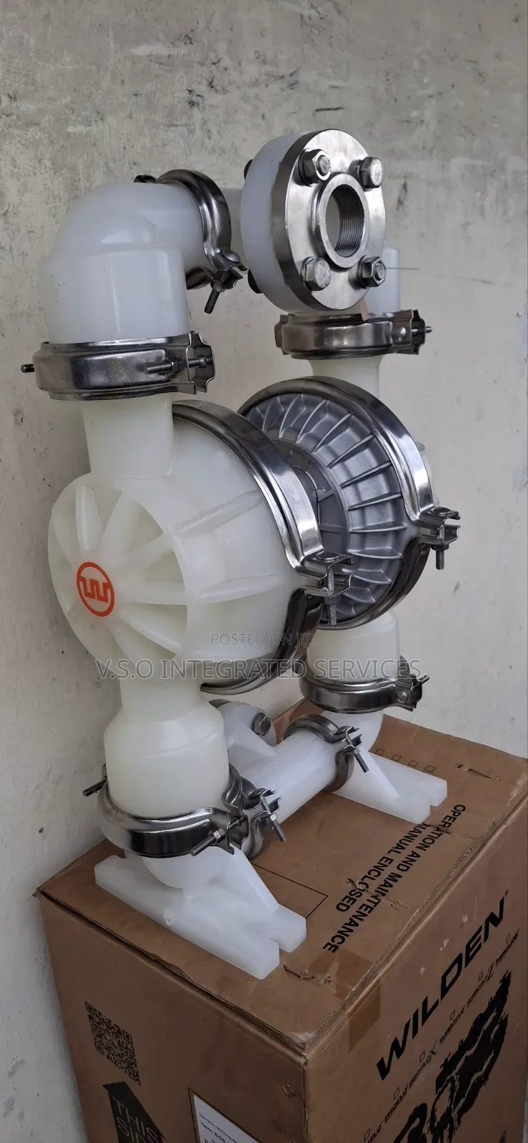 2" Teflon Wilden Double Diaphragm Pump