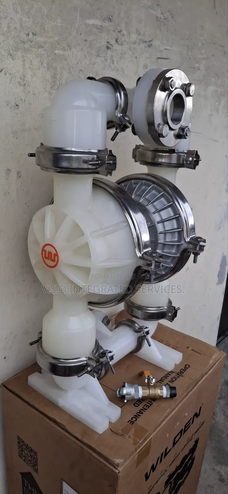 2" Teflon Wilden Double Diaphragm Pump