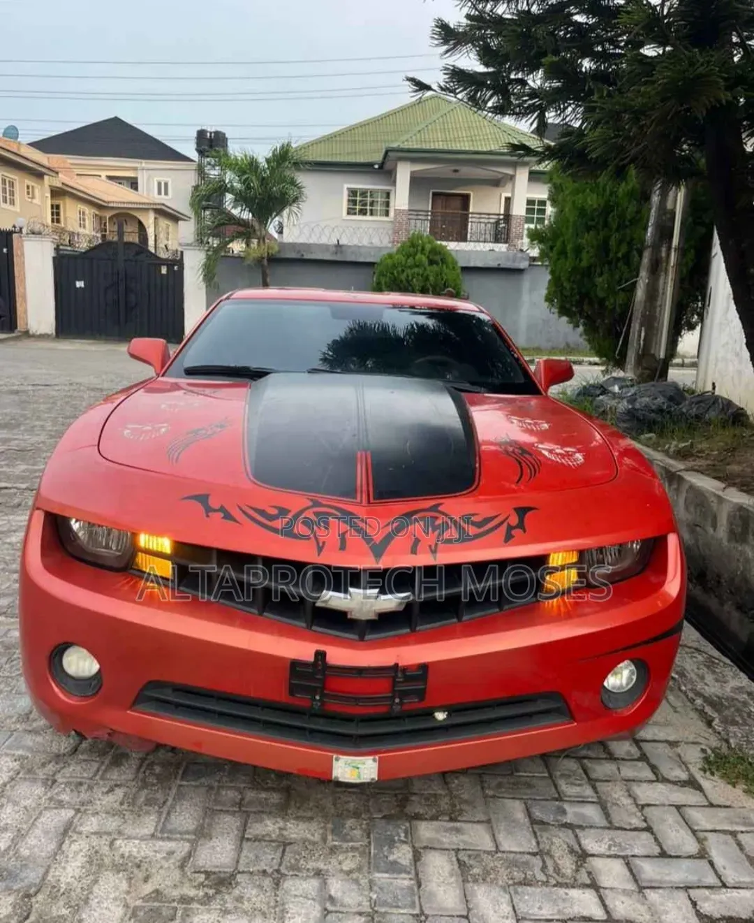 Chevrolet Camaro 2012 Red