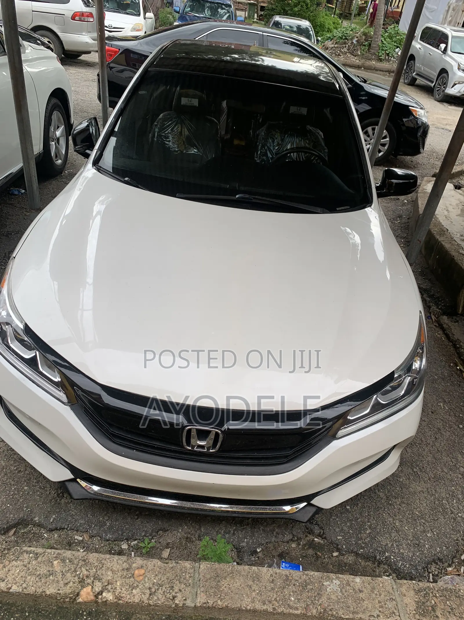 Honda Accord Sport 4dr Sedan FWD (2.4L 4cyl 2A) 2017 White