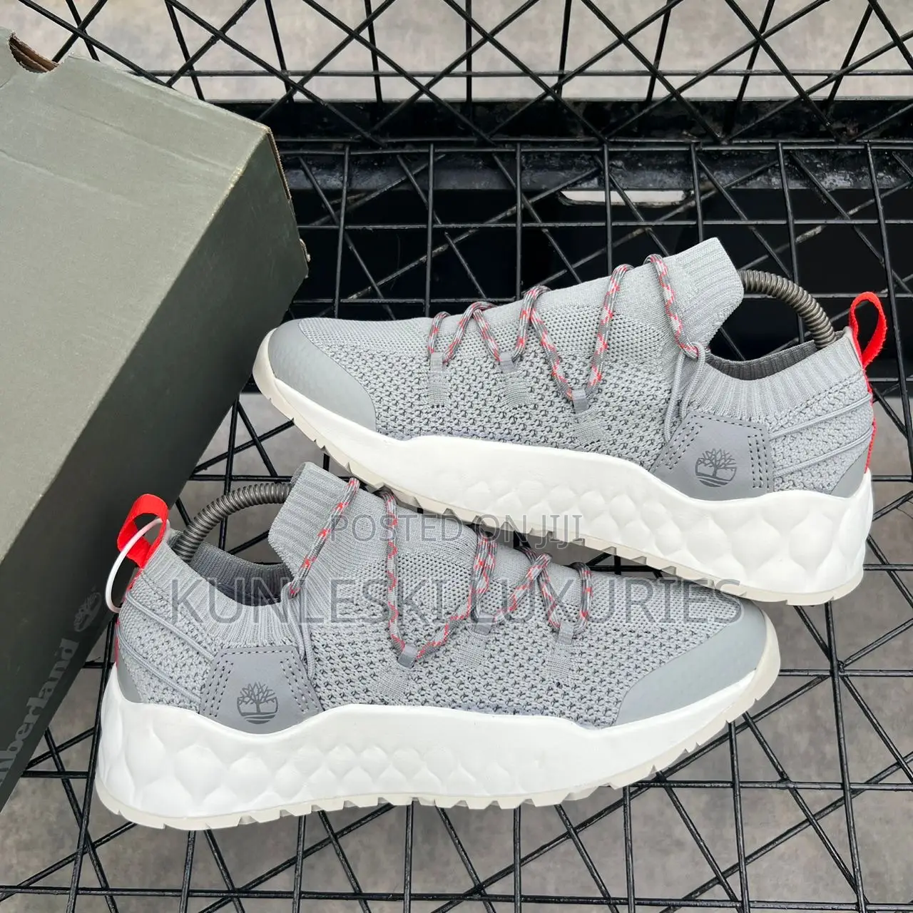 Original Timberland Solar Wave Low Knit Grey Sneakers